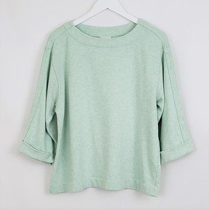 J. Jill PURE JILL Small Green Pullover Top Shirt